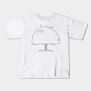 Tree and bird Kids T-Shirt